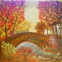 Paisaje con puente