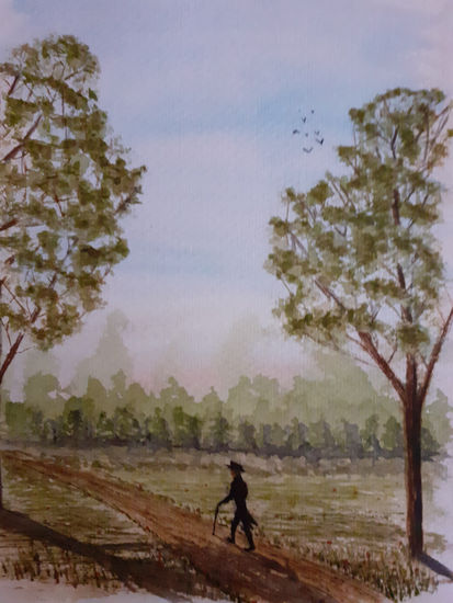 Dulce caminar Watercolour Paper Landscaping