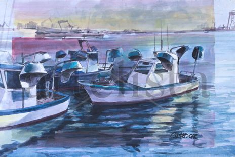 Barcas de pesca
