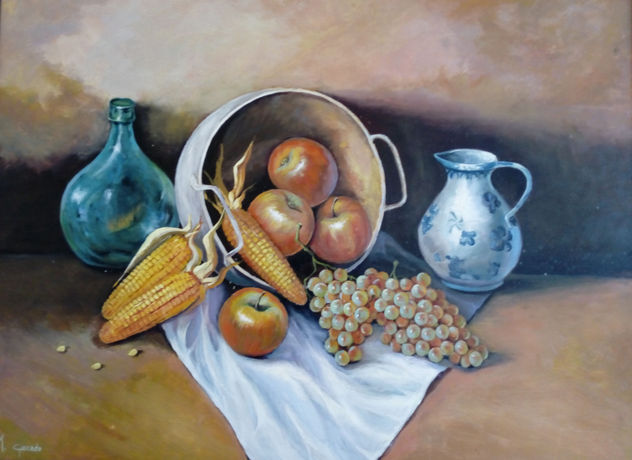 Fruta y maiz