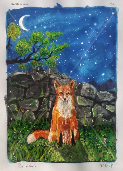 Animal De Poder Gouache Papel Animales