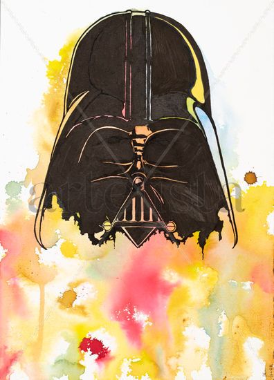 Darth Vader. Mixed Media