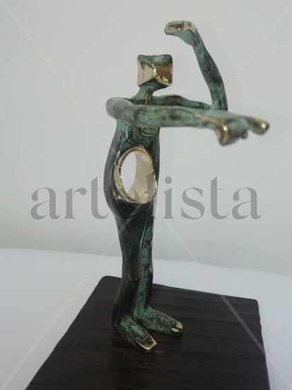 Viceral y Acusador Bronce Figurativa