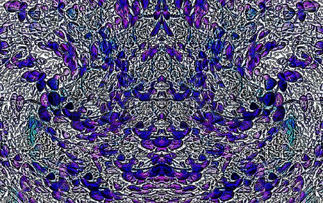 EB67-Blue garden