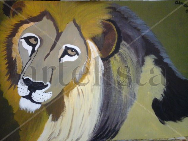 Leon rubio Acrylic Others Animals