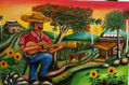 Chano alegrando la campiña.
