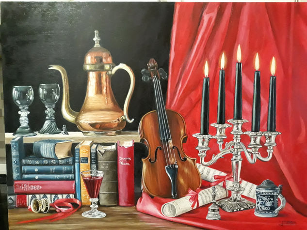 bodegon Oil Canvas Still Life Paintings