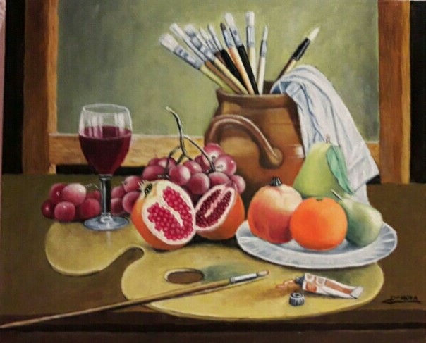 bodegon Oil Canvas Still Life Paintings