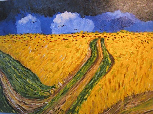 Campo de trigo con cuervos 