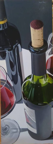 Reflexion Oil Panel Still Life Paintings