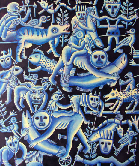 "ancestral azul"