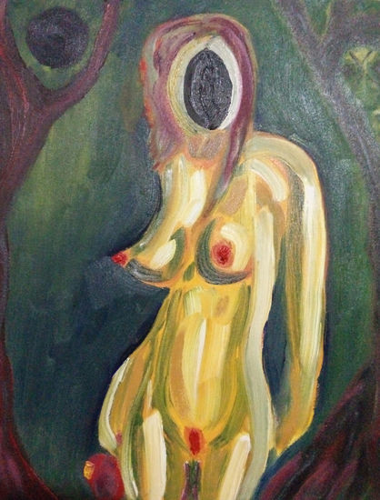 Asi era Eva Oil Canvas Nude Paintings