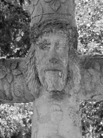 Cristo de Piedra Arquitectura e interiorismo Blanco y Negro (Digital)