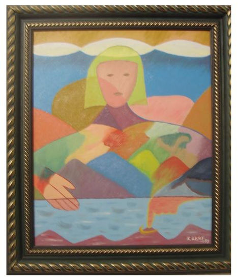 dona Óleo Lienzo Figura