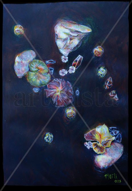 Galaxia de flores...