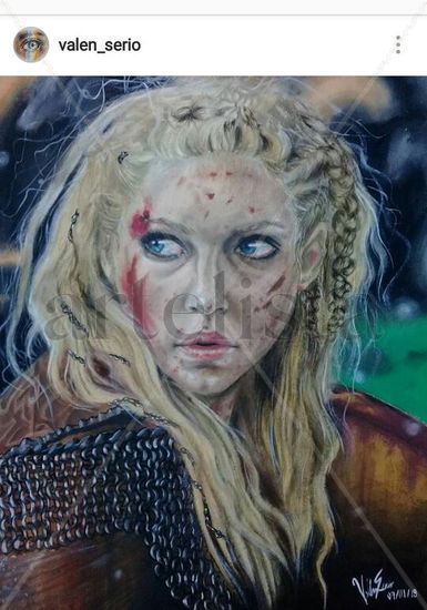 Katheryn winnick Oil Others Portrait