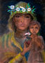 La virgen con el niño
