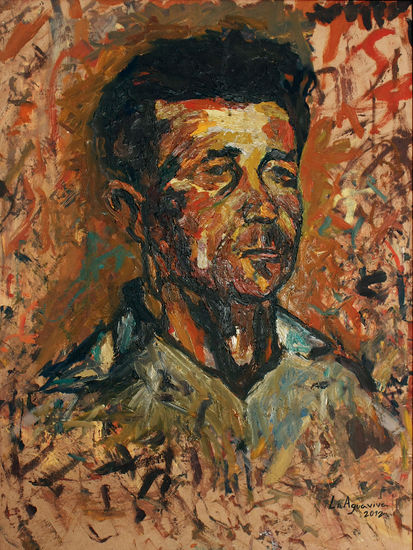 Gregorio Oil Panel Portrait