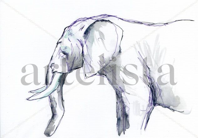 Elefante 003 Ink