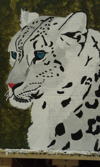 Leopardo de las nieves