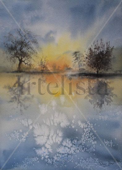 Reflexiones 2 Watercolour Paper Landscaping