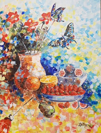 bodegon Acrylic Canvas Still Life Paintings