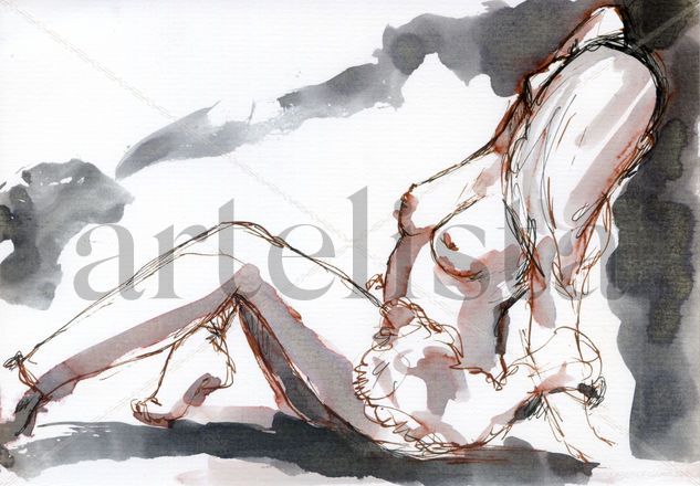 Baile 002 Tinta Papel Desnudos