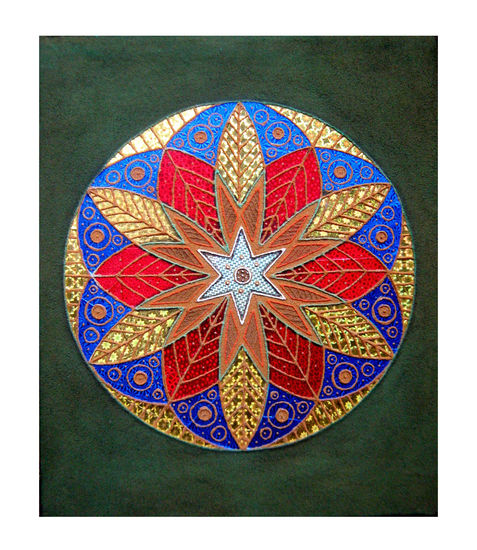 Mandala Sanador del Corazon Lienzo Otros