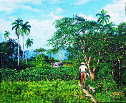 Campesino a caballo