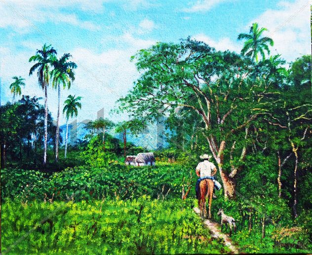 Campesino a caballo