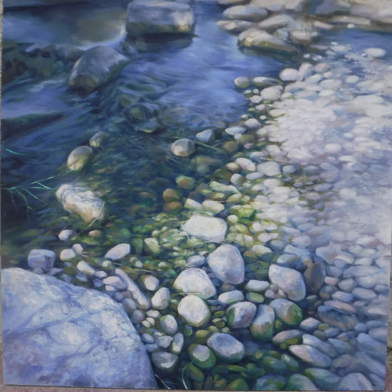 Piedras Oil Canvas Landscaping