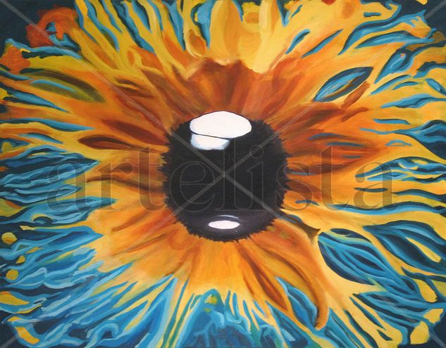 Closer Oil Canvas Floral Painting