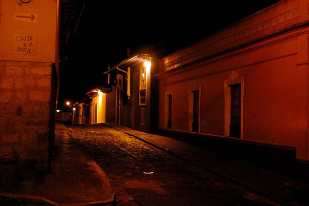 Calle Nocturna de la Candelaria Architecture and Interiorism Color (Digital)