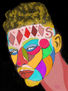 Cara de colores