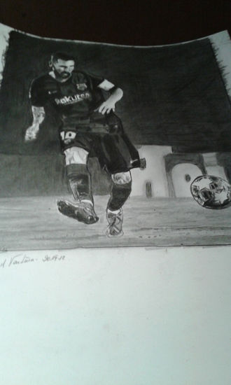 Leo Messi Pencil