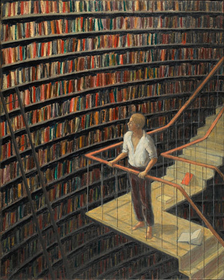 Biblioteca de Babel Oil Textile Others