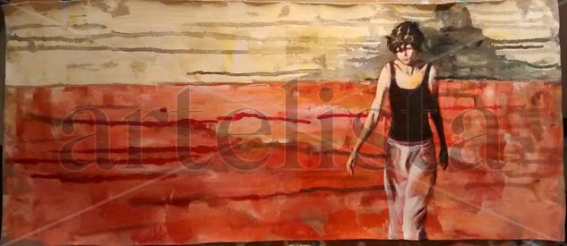 autoretrato Oil Canvas Figure Painting