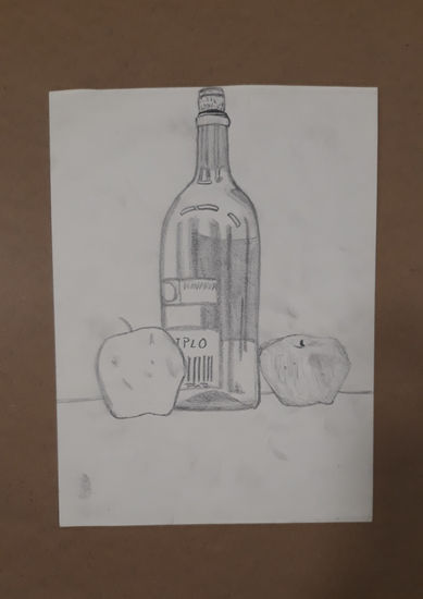 Botella de vino Pencil