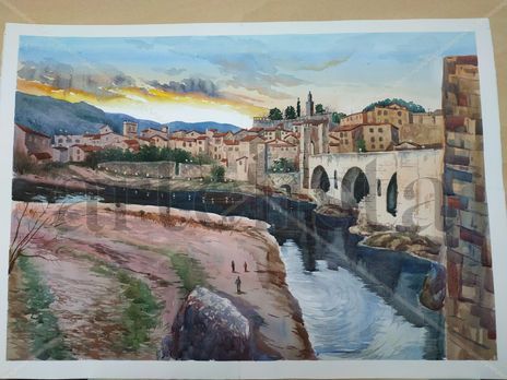 Besalu view