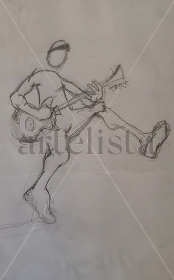 guitarrista Lápiz