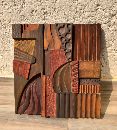 Laberinto Wood Abstract