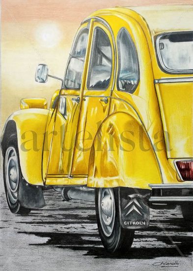 2CV Amarillo Pencil