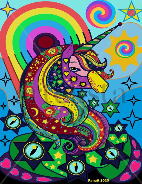 Unicornio kawai