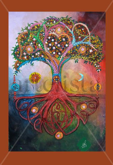 Arbol de la vida Acrylic Card Others