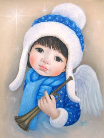 Angel de Navidad 6