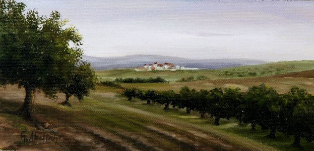 CAMPO DE OLIVOS Oil Canvas Landscaping