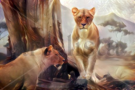 Queen lions
