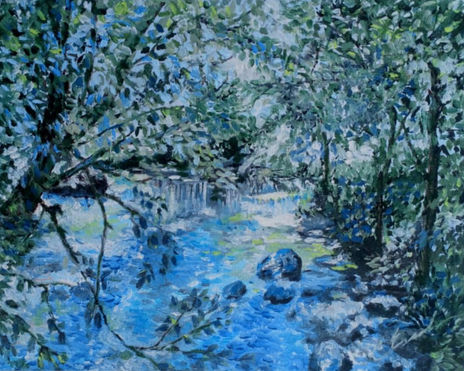 Río en medio afán