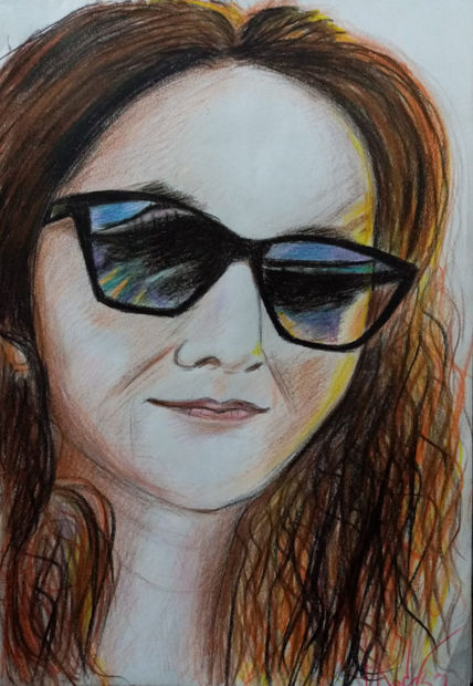 Retrato de karen ,...