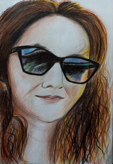 Retrato de karen ,...